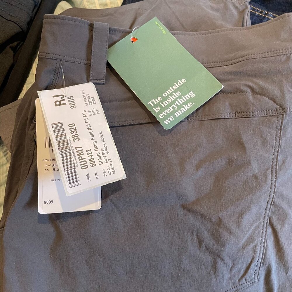 🥾 LL Bean Hiking Pants 🥾 Mens 38Wx32